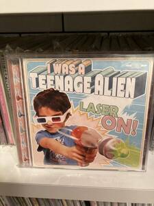 I Was A Teenage Alien 「Laser On! 」CD punk pop melodic ramones queers apers manges screeching weasel monsterzero greedy guts