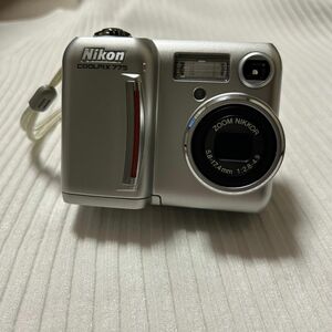デジタルカメラ Nikon COOLPIX 775 バッテリー故障　メディア無し