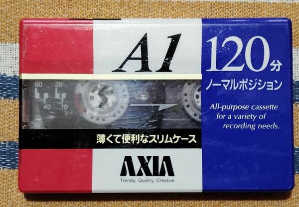 カセットテープ AXIA　未開封