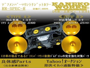  Soarer Supra JZZ30JZA80_ Aristo JZS147JZS161_KANEKOWORKS diff mount rigid color RRR