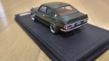 即決 イグニッションモデル　TOYOTA　COROLLA　LEVIN　TE27　トヨタ　カローラ　レビン　グリーン　ワタナベホイール　1/43　絶版_画像3