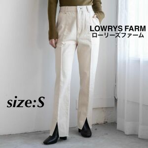 LOWRYS FARM ローリーズファーム CONE/フロントスリットパンツ