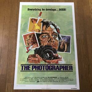 「殺しのフォトグラファー」USA版ポスター マイケル・カラン、バーバラ・ニコルス THE PHOTOGRAPHER ウィリアム・バイロン・ヒルマン