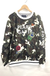 【送料無料】東京)◇PEARLY GATES パーリーゲイツ 4wayブルゾン カモフラ 053-0121109 サイズ7