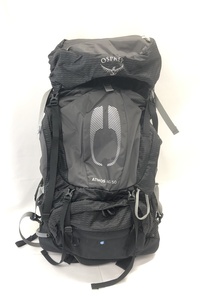 【送料無料】東京)◇OSPREY オスプレー アトモスAG50 バックパック ブラック 現行モデル