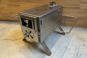 【送料無料】東京)◇FIELDOOR フィールドア WOOD BURNING STOVE 薪ストーブ　未使用