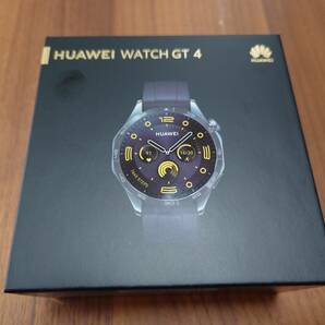 HUAWEI WATCH GT4 46mm/Black 購入後一度装着したのみの画像1