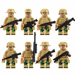 特殊部隊8体セットC legoレゴ互換品　ミニフィグ