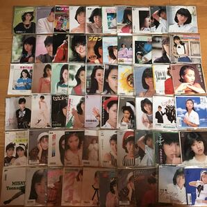 ▼まとめ出品▼ その⑦ epレコード 120枚 邦楽 80sアイドルなど レコード 中古 現状品 和モノ 女性アイドル 中森明菜 岡田奈々 早見優の画像2