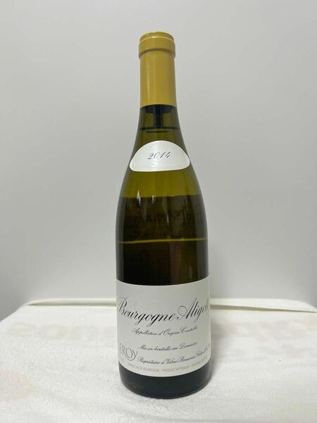 ドメーヌ　ルロワ LEROY ブルゴーニュ アリゴテ　2014 Domaine Leroy Bourgogne Aligote