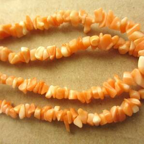 サンゴ 珊瑚の数珠とネックレス 計２点の画像4