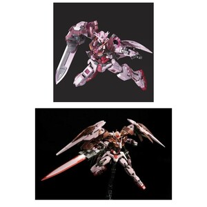 新品未開封 プレバン限定 MG 1/100 ガンダムエクシア（トランザムモード）グロスインジェクションVer. ＆トランザムライザー ２点セット