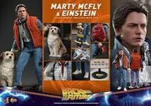 1/6 マーティ・マクフライ＆アインシュタイン　トイサピ限定　新品未開封　Back to the Future - Marty McFly & Einstein MMS573 hottoys_画像6