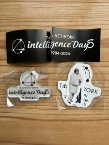 TM NETWORK ガチャ intelligence days devotion 限定yonmaru 新品　ステッカー アクリルステッカー　宇都宮隆　小室哲哉　木根尚登