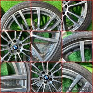 BMW 純正 19インチ 8.0J/8.5J +36/47 PCD120 5H【F:225/40R19 R:255/35R19】YOKOHAMA/BRIDGESTONE 2014/2018年 ラジアルタイヤ付4本セットの画像5