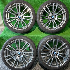 BMW 純正 19インチ 8.0J/8.5J +36/47 PCD120 5H【F:225/40R19 R:255/35R19】YOKOHAMA/BRIDGESTONE 2014/2018年 ラジアルタイヤ付4本セットの画像1