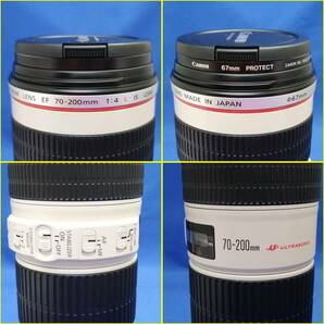 ★【極美品/キャノン AFズームレンズ】 CANON ZOOM LENS EF 70-200mm F4L IS USM ★の画像5