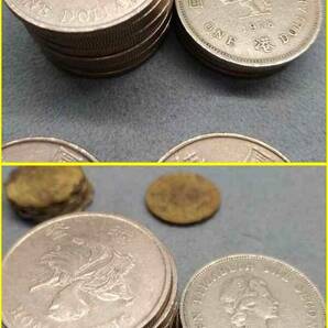 【香港貨幣/107.4ドル分】 香港 107ドル40セント分 硬貨/コイン/新旧混在の画像8