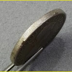 【ニュージーランド 1フローリン 硬貨/1965年】 ONE FLORIN/キーウィ/エリザベス2世/硬貨/コイン/古銭の画像5