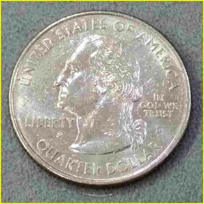 【アメリカ 50州25セント硬貨《コネチカット州》/1999年】クォーターダラーコイン/50州25セント硬貨プログラム/The 50 State Quarters Progの画像4