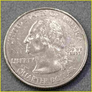 【アメリカ 50州25セント硬貨《アイダホ州》/2007年】クォーターダラーコイン/50州25セント硬貨プログラム/The 50 State Quarters Programの画像4