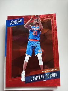 17/18 Prestige Micro Etch Rookies Damyean Dotson