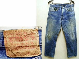 ◇即決[W33]美色 色落ち オリジナル 赤耳 Levi's 501 83年製 ビンテージ セルビッチ デニム パンツ■6551