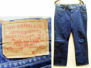 ◇即決[W38]ビンテージ Levi's 505 77年3月製 or 80年4月製 極東モデル スリムストレート アメリカ デニムパンツ■6544