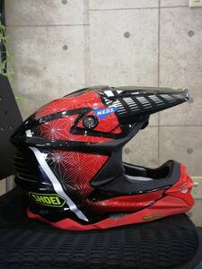 ＸＬサイズ☆SHOEI ショウエイ VFX-WR BLAZON ブラゾン オフロードヘルメット TC-1 (RED/BLACK)☆超美品