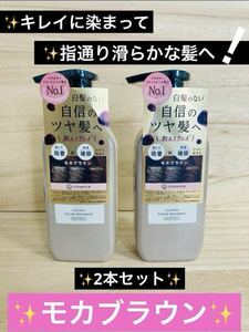 【送料無料！】クレイエンス クレイスパカラートリートメント モカブラウン235g 2本セット！安心の匿名配送♪