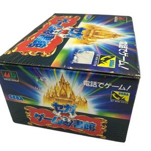 メガドライブ SEGA/セガ ゲーム図書館 メガモデム 電話でゲーム 中古品 レトロゲームの画像6