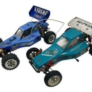 １円スタート KYOSHO/京商 FUTABA/フタバ タミヤ RCカー/ラジコンカー その他コントローラー、モーターなど大量まとめ売りの画像2