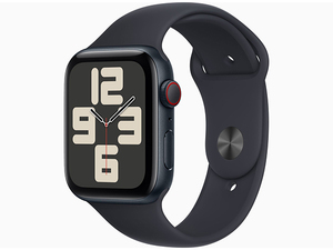 □人気【新品 未開封】Apple Watch SE 第2世代 Cellular 44mm ミッドナイト アルミニウムケース と スポーツバンド M/L MRH83J/A(PZ100-4)