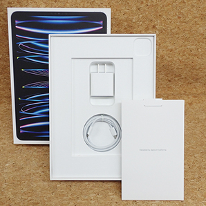 ☆【中古 美品】iPad Pro 11インチ 第4世代 Wi-Fi 256GB シルバー MNXG3J/A 2022年秋モデル 本体 付属 完品(PZ104-20)の画像10