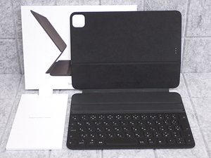 【中古】Smart Keyboard Folio 日本語 A2038 MXNK2J/A[iPad Air 第4,5世代 / 11インチiPad Pro 第1,2,3世代 用] キーボード(PDA367-3)