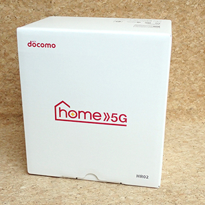 ☆【新品 未使用】docomo Home 5G HR02 ダークグレー ホームルーター SHARP 制限〇 一括購入(PZ106-15)の画像1