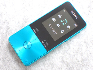 【中古 良品】SONY ウォークマン Sシリーズ 4GB ブルー NW-S313 WALKMAN 本体(NMA935-7)