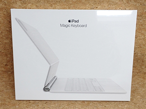 【新品 未開封】iPad Magic Keyboard 日本語 JIS[11インチ Pro 1.2.3世代 / Air 4.5世代用]キーボード ホワイト MJQJ3J/A A2261(PDA556-1)