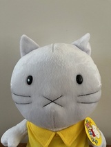 【長期保管品】希少＊ムスティ（MUSTI ）ぬいぐるみ＊猫＊黄色＊タグ付き＊高さ約30ｃｍ _画像3