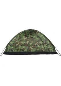 rrkk2714 未使用 シングル迷彩キャンプテント ポリエステル一人用テント キャンプ防水テント キャリーバッグ付き テント キャンプ 釣り