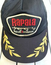 rrkk2810 papaLa ラパラ キャップ 当時物 ビンテージ 刺繍 フィッシング メッシュ 帽子 _画像2
