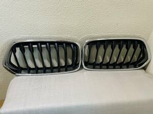 F39 BMW X2 フロントGrille leftrightset 7424778-B-ZS ブラック