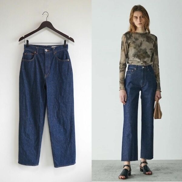 美品 MOUSSY PLAIN JEANS STRAIGHT★マウジー