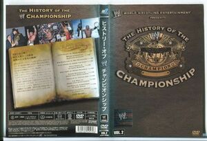 e3206 ■ケース無 R中古DVD「ヒストリー・オブ・WWE チャンピオンシップ VOL.2」 レンタル落ち