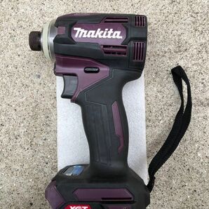 Makita マキタ　TD001Gインパクトドライバー、パープル、本体のみ、中古品です、マキタ 純正フックは付属します。送料無料