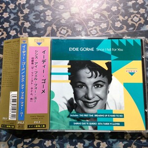 CD イーディ・ゴーメ　Since I fell for you　Eydie Gorme 輸入盤　即決　送料込み