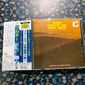 CD ブルーノ・ワルター ／ブラームス：交響曲第４番 ハイドン　 SRCR-2689 DSD 即決　送料込み