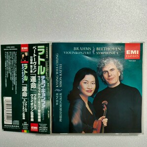 CD チョン・キョンファ 、ラトル / ウィーン　ブラームス / ヴァイオリン協奏曲 、ベートーヴェン / 交響曲 第5番「運命」即決　送料込み