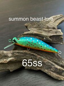 summon beast lure ハンドメイドミノー　ルアー　10