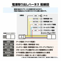 電源取り出しハーネス 13ピン 13P カプラー 配線 変換 オプションコネクター トヨタ ハリアー プリウス ヤリス ランドクルーザー_画像2